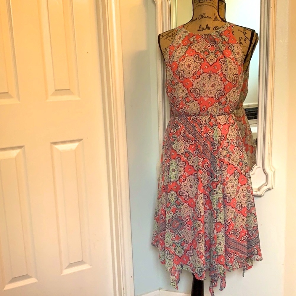Kut from the Kloth Paisley Pink Dress
